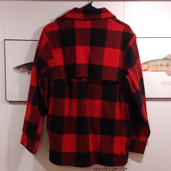 L.L. Bean Vintage Mackinaw Wool Field Coat - Picture 6 of 8